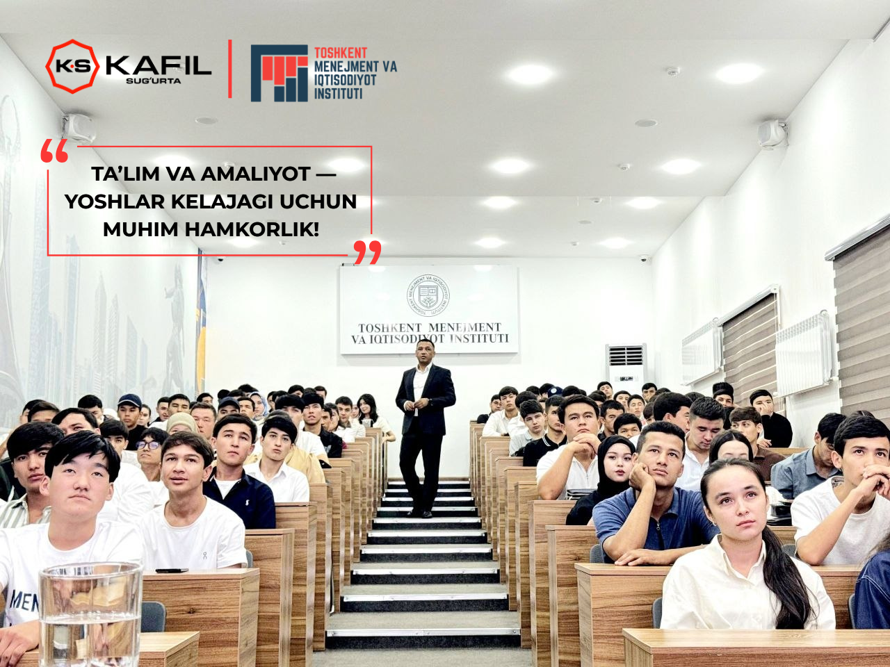 TA’LIM VA AMALIYOT — YOSHLAR KELAJAGI UCHUN MUHIM HAMKORLIK!