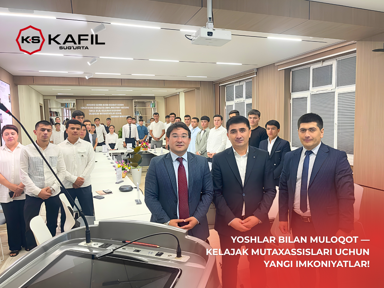 YOSHLAR BILAN MULOQOT — KELAJAK MUTAXASSISLARI UCHUN YANGI IMKONIYATLAR!
